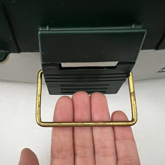 Plano 5300 3-Tray Tackle Box Green Brass Bailed Lockable Plastic Fishing Storage - Picture 8 of 12